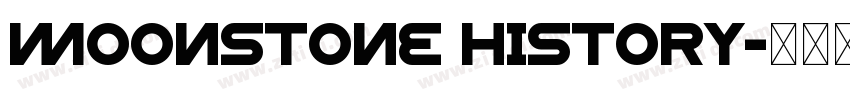Moonstone History字体转换